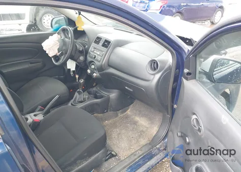 2014 Nissan Versa 1.6 S z USA, uszkodzony, nr VIN 3N1CN7AP5EL845796